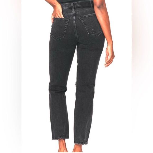 Abercrombie & Fitch The 90's Straight Leg Ultra High Rise Curve Love - Picture 3 of 9